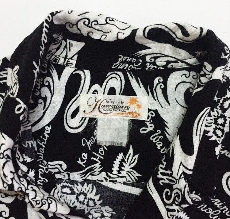 Other VINTAGE HAWAII NORTH SHORE RAYON ALOHA JAPAN MOTIF SHIRT Size US M / EU 48-50 / 2 - 5 Thumbnail
