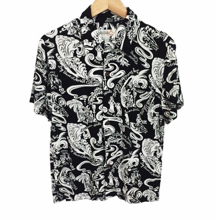 Other VINTAGE HAWAII NORTH SHORE RAYON ALOHA JAPAN MOTIF SHIRT Size US M / EU 48-50 / 2 - 2 Thumbnail