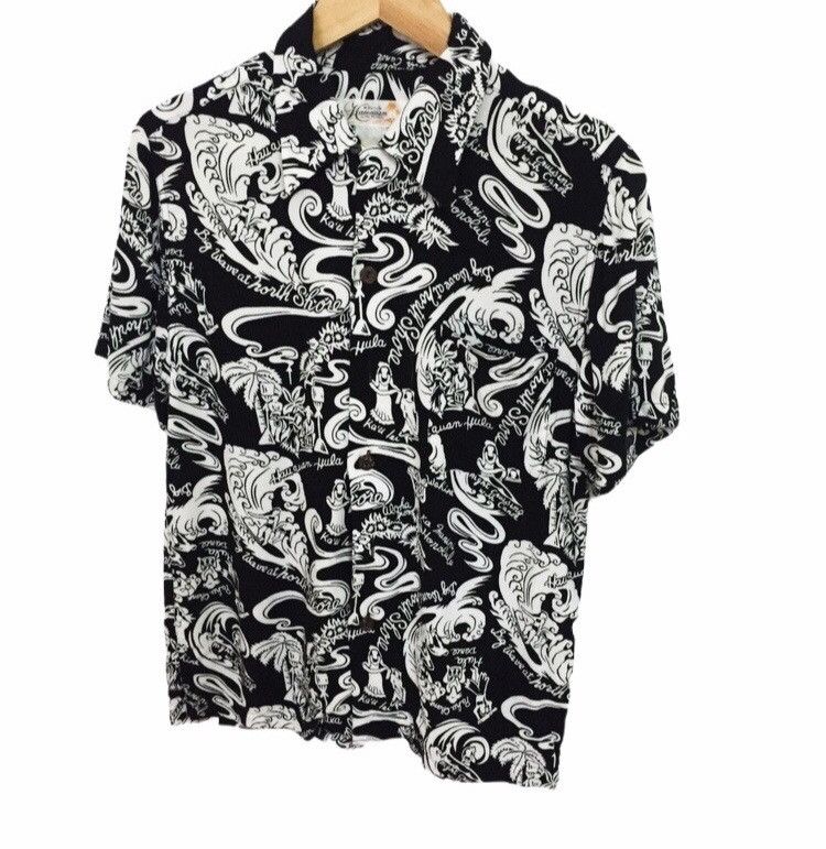 Other VINTAGE HAWAII NORTH SHORE RAYON ALOHA JAPAN MOTIF SHIRT Size US M / EU 48-50 / 2 - 3 Thumbnail