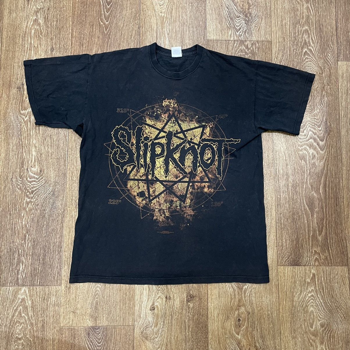 Vintage Vintage Y2K Slipknot Band Tee Sun Faded Streetwear Tapered L Size US L / EU 52-54 / 3 - 1 Thumbnail