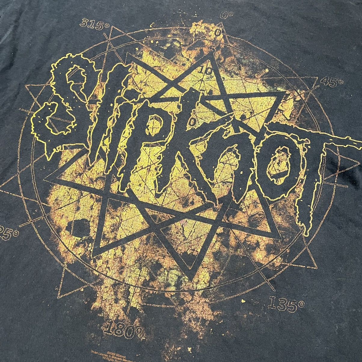 Vintage Vintage Y2K Slipknot Band Tee Sun Faded Streetwear Tapered L Size US L / EU 52-54 / 3 - 5 Thumbnail