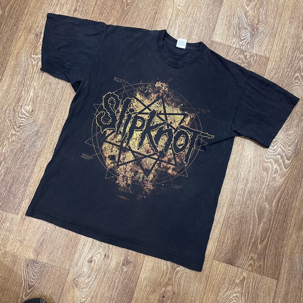 Vintage Vintage Y2K Slipknot Band Tee Sun Faded Streetwear Tapered L Size US L / EU 52-54 / 3 - 2 Thumbnail