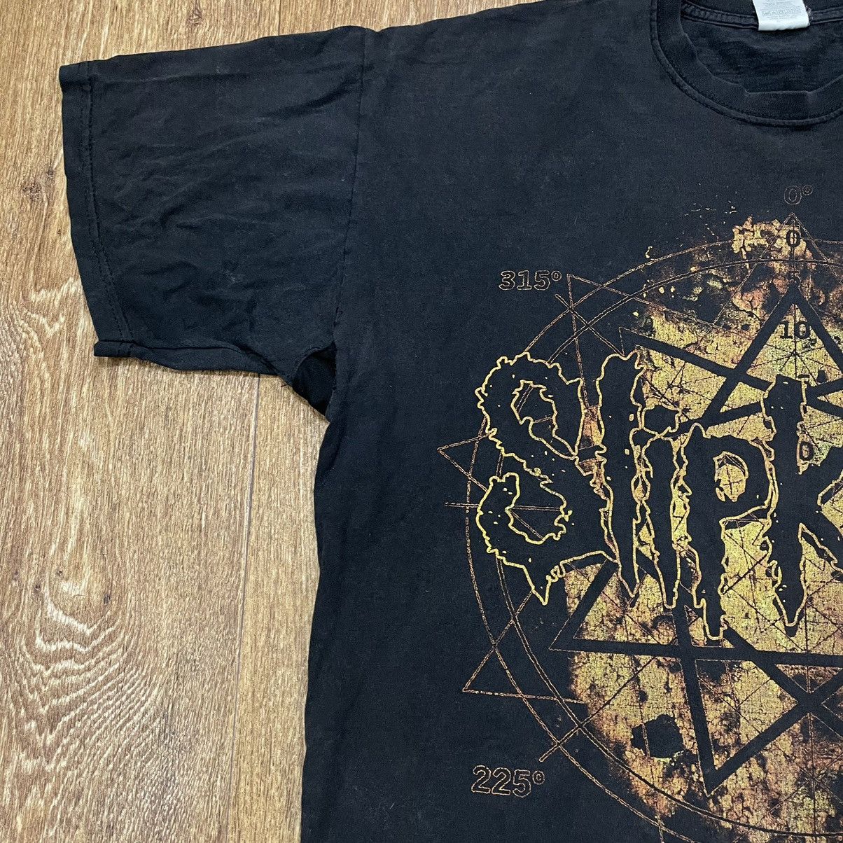 Vintage Vintage Y2K Slipknot Band Tee Sun Faded Streetwear Tapered L Size US L / EU 52-54 / 3 - 4 Thumbnail