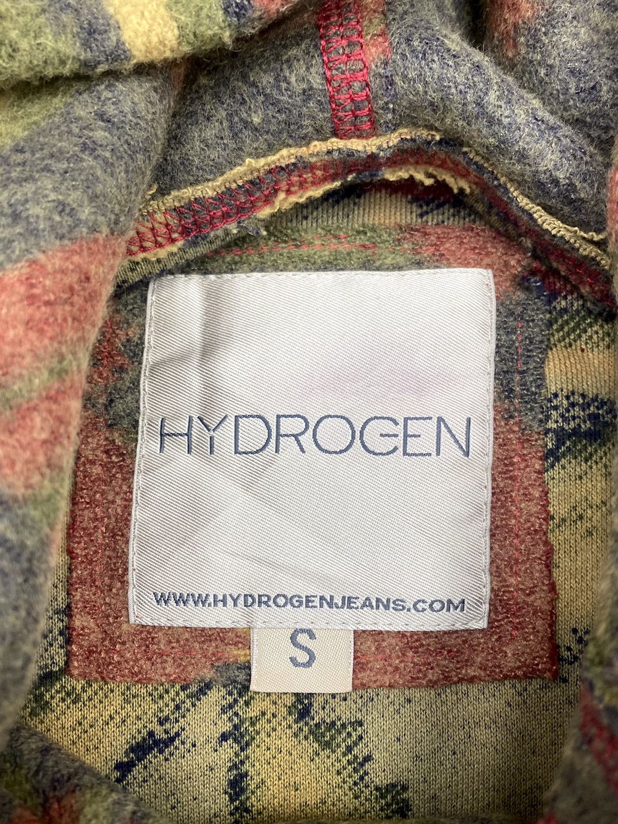 HYDROGEN VINTAGE HYDROGEN ITALY 🇮🇹 FLEECE WITH SKULL PATCHES Size US M / EU 48-50 / 2 - 15 Thumbnail