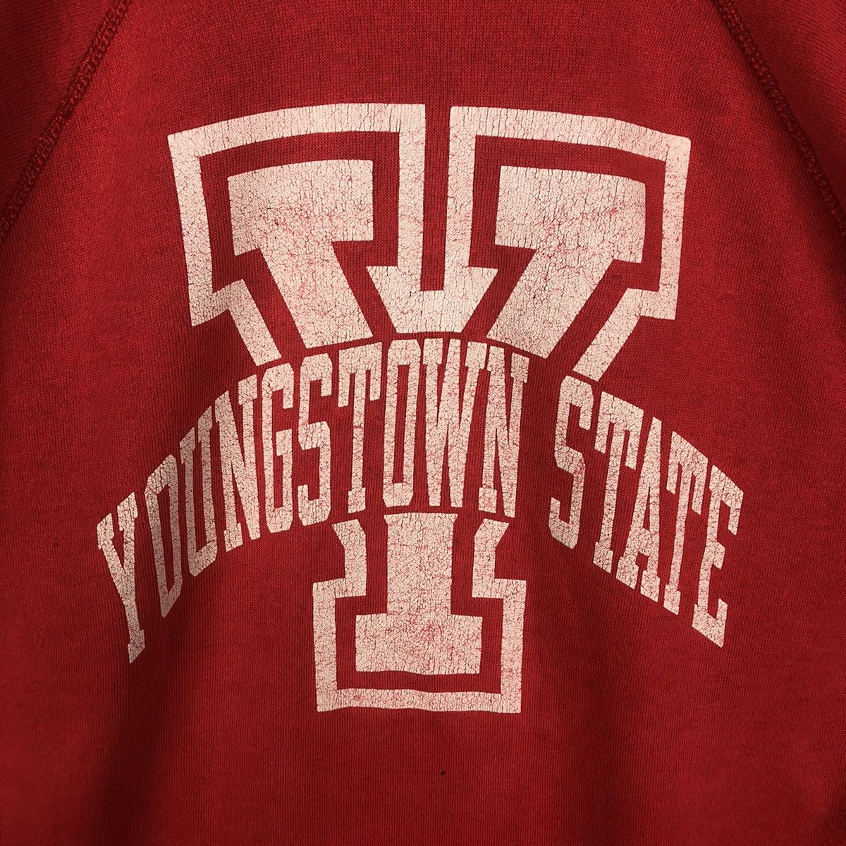 Vintage Vintage 80s Youngstown State University Crewneck Size US XL / EU 56 / 4 - 5 Thumbnail