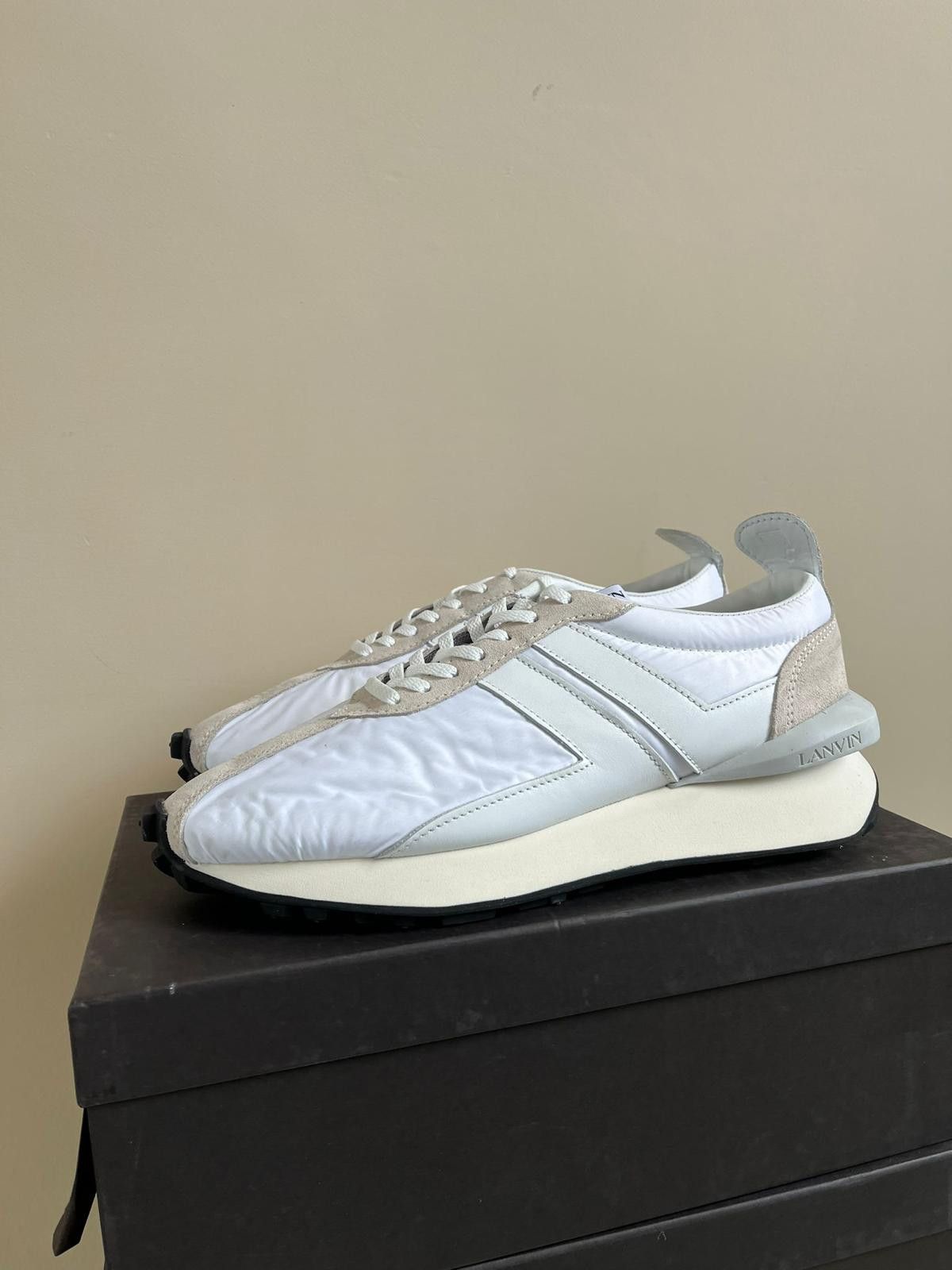Lanvin o1rshd1 DUP / Q:2 Runner Trainer Sneakers in Multicolor Size US 12 / EU 45 - 3 Thumbnail