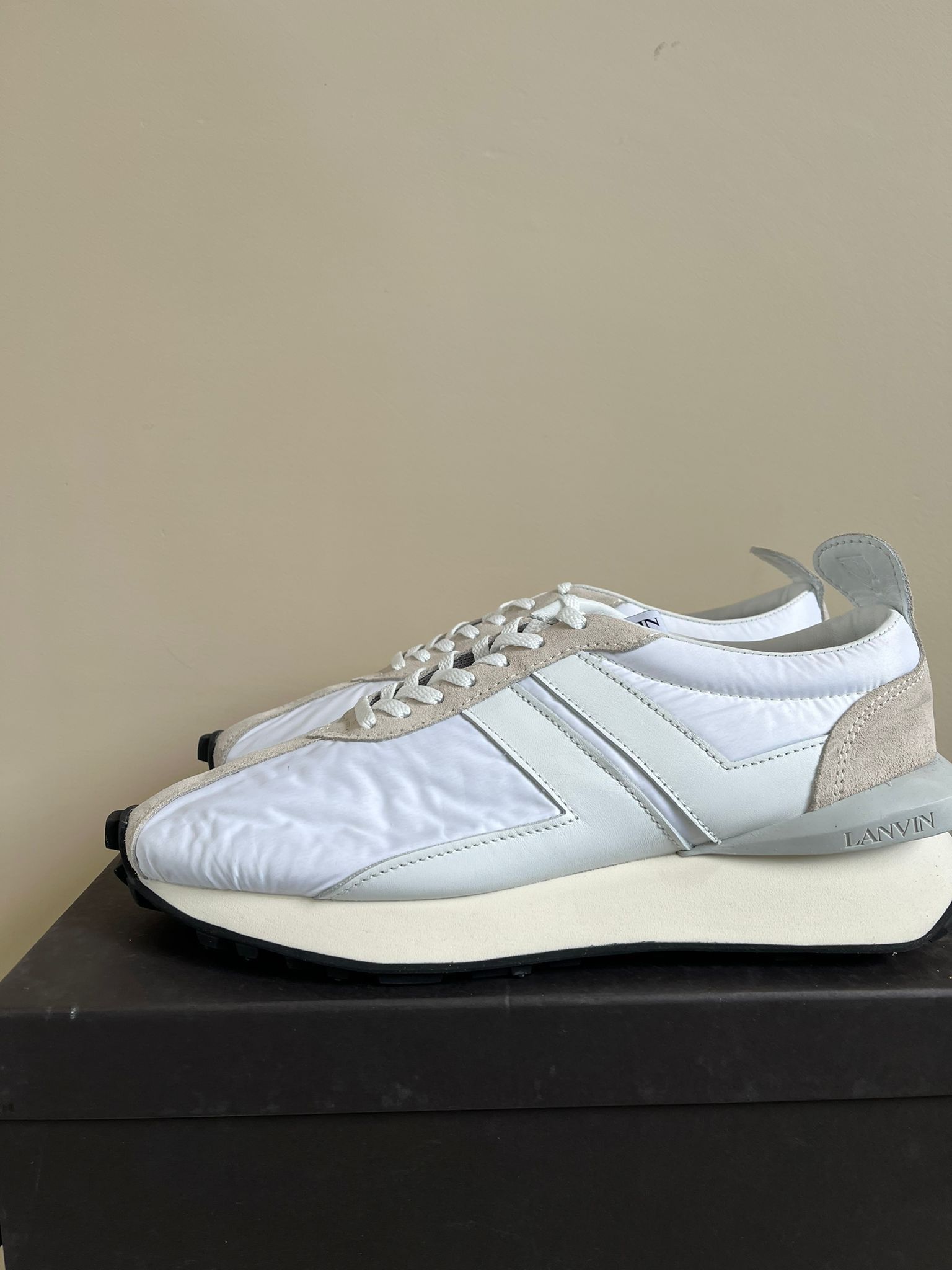 Lanvin o1rshd1 DUP / Q:2 Runner Trainer Sneakers in Multicolor Size US 12 / EU 45 - 2 Thumbnail