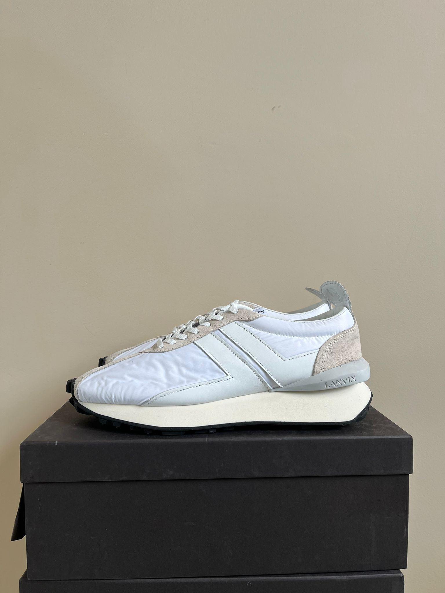 Lanvin o1rshd1 DUP / Q:2 Runner Trainer Sneakers in Multicolor Size US 12 / EU 45 - 1 Thumbnail