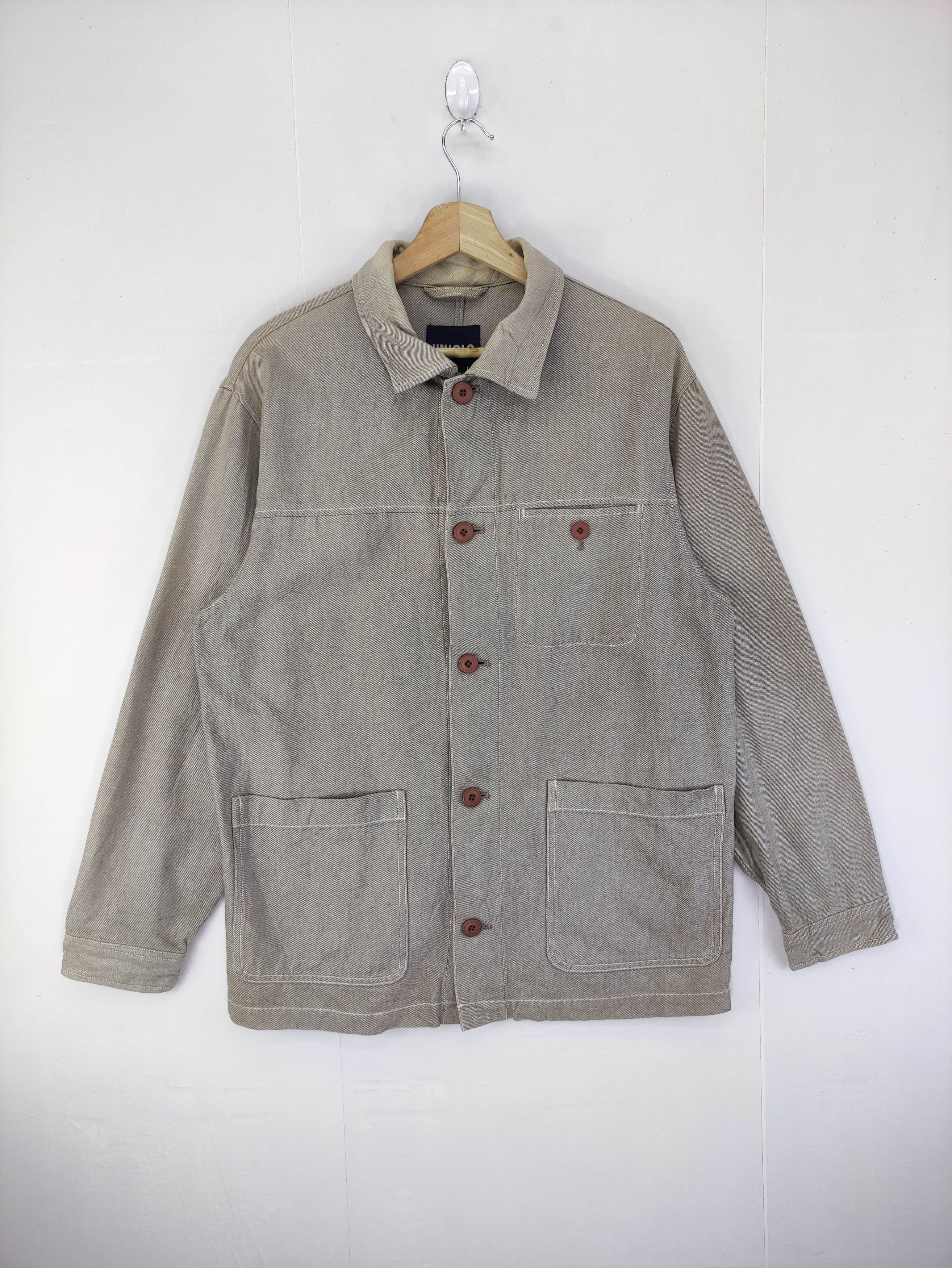 Uniqlo Vintage Uniqlo Chore Jacket Button Up Size US M / EU 48-50 / 2 - 1 Thumbnail
