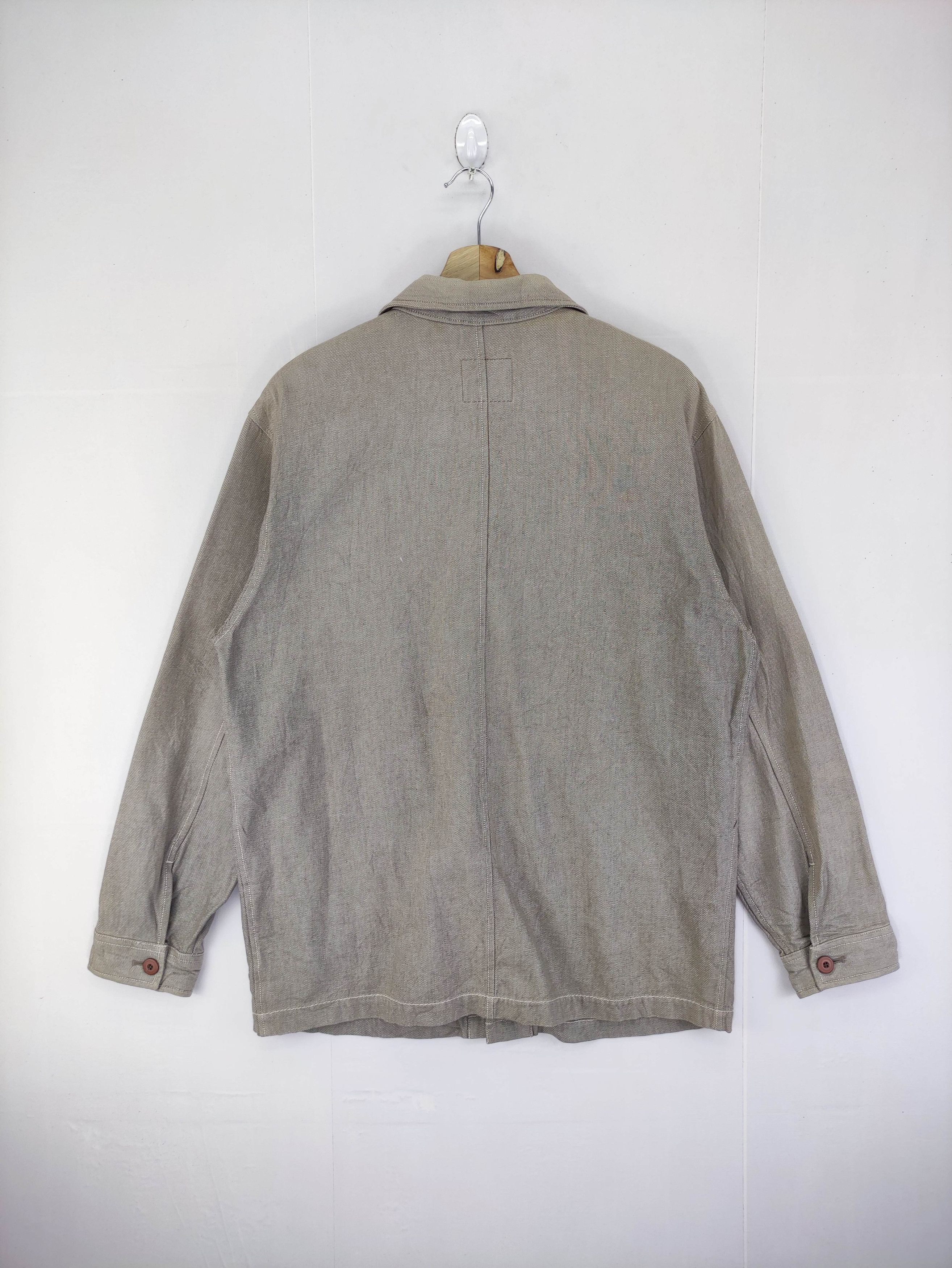 Uniqlo Vintage Uniqlo Chore Jacket Button Up Size US M / EU 48-50 / 2 - 8 Thumbnail