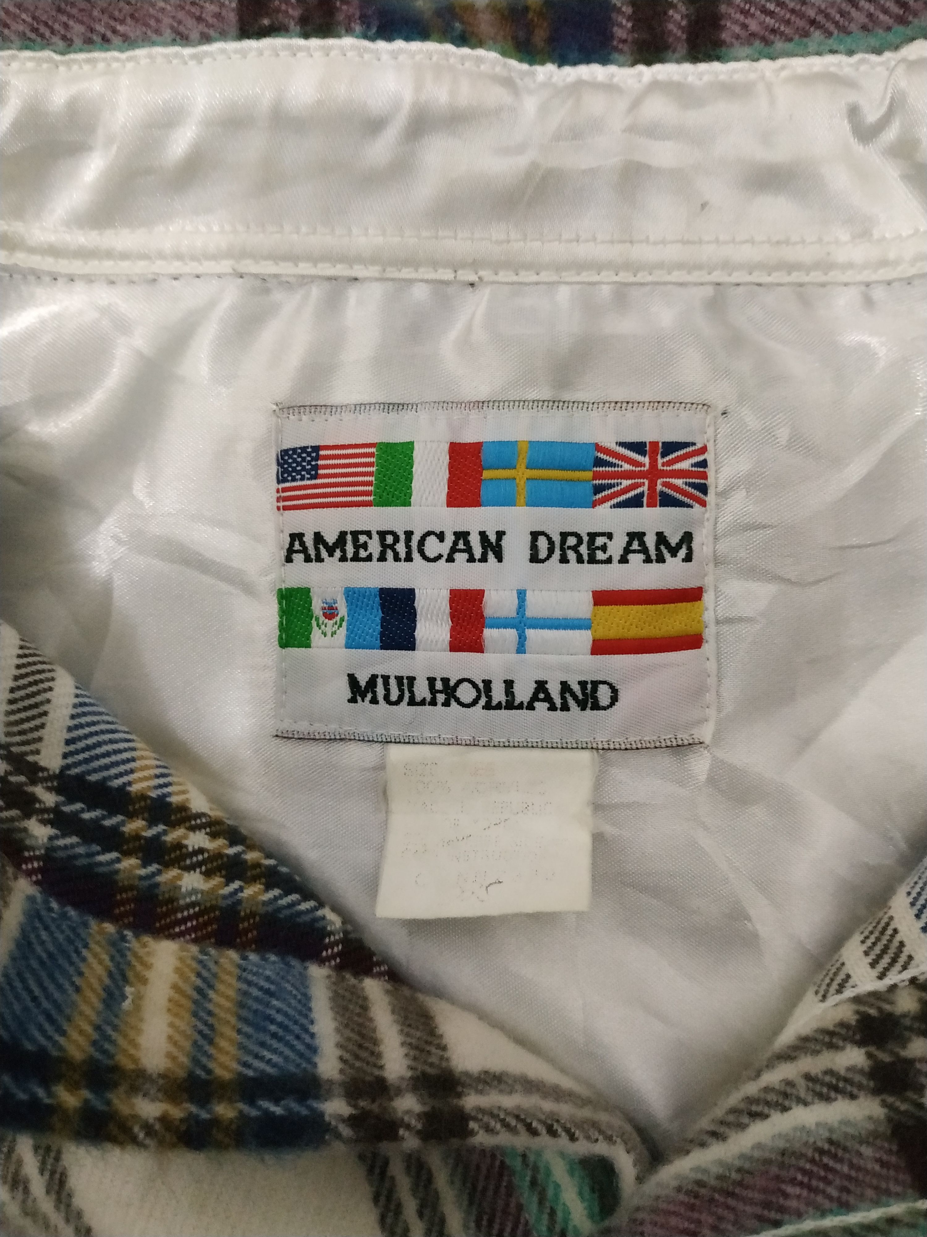 Flannel × Vintage Vintage American Dream Mulholland Flannel Size US L / EU 52-54 / 3 - 3 Thumbnail