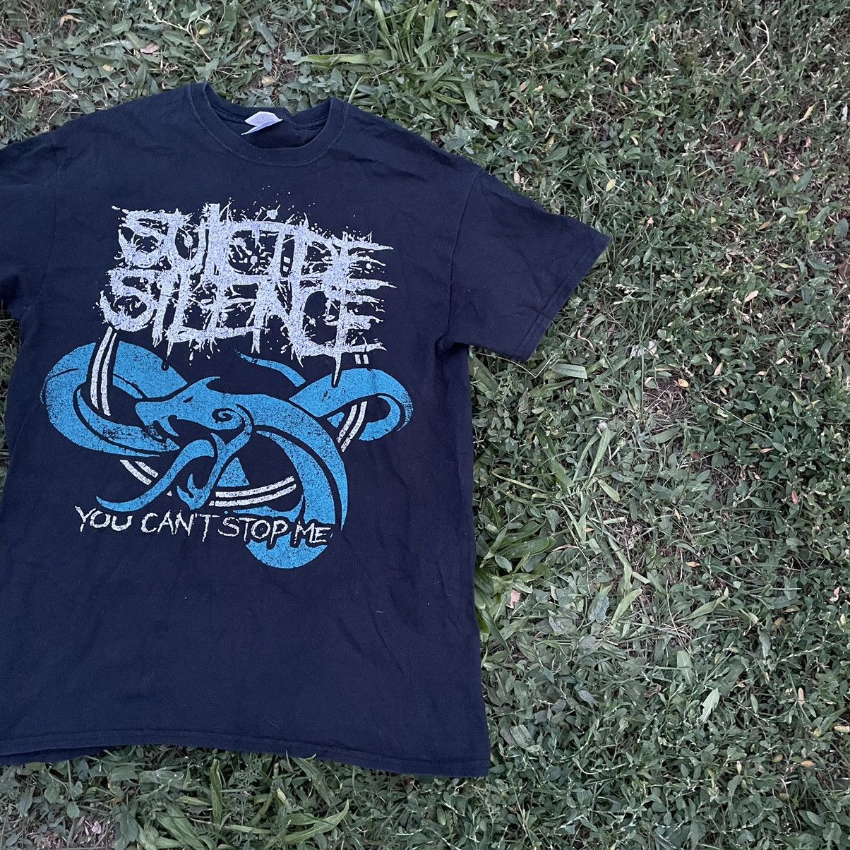 Vintage Vintage Y2K Graphic Tee Snake Horror Print Skate Punk Slim S Size US S / EU 44-46 / 1 - 2 Thumbnail