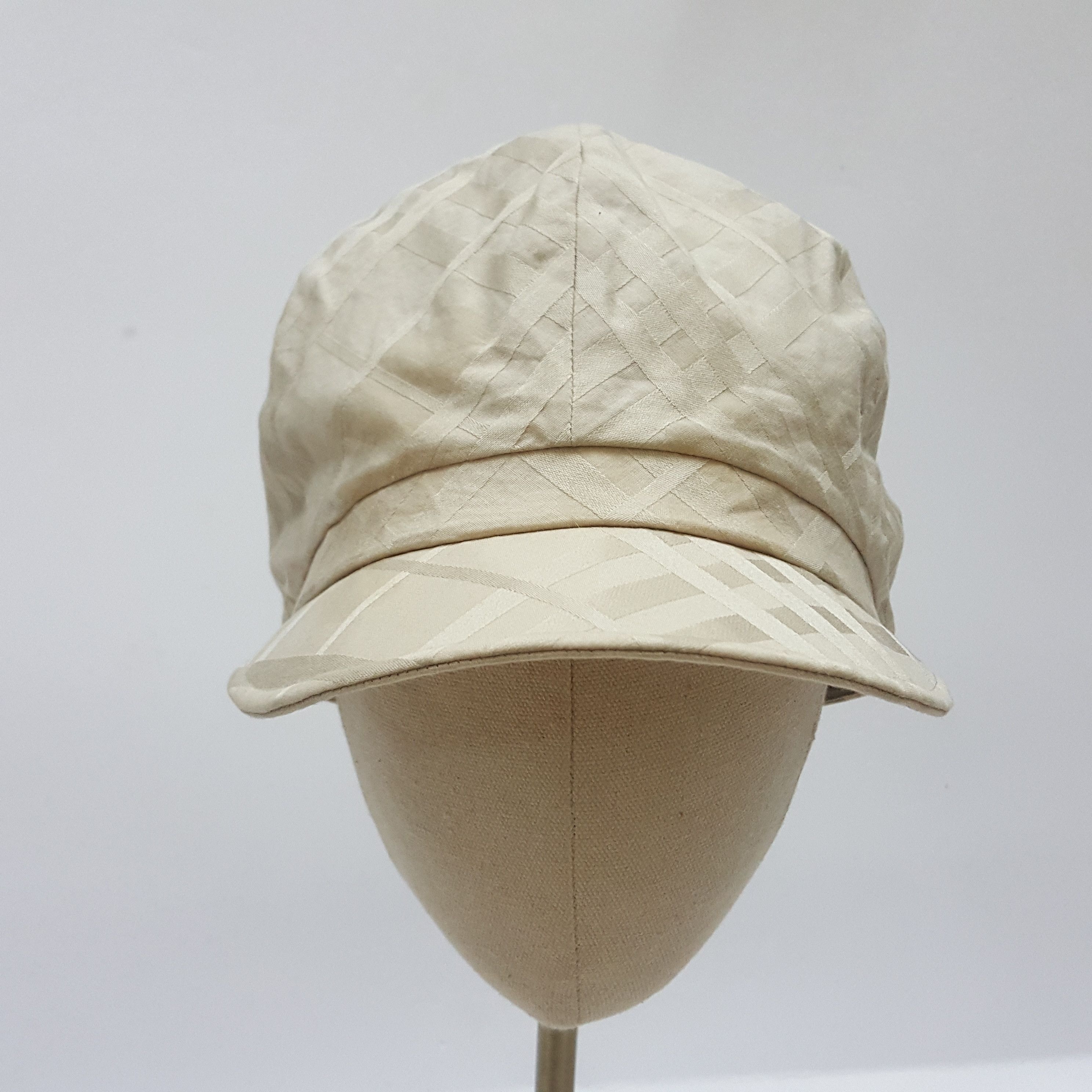 Burberry × Vintage Vintage Burberrys Nova Check nice design hats Size ONE SIZE - 4 Thumbnail