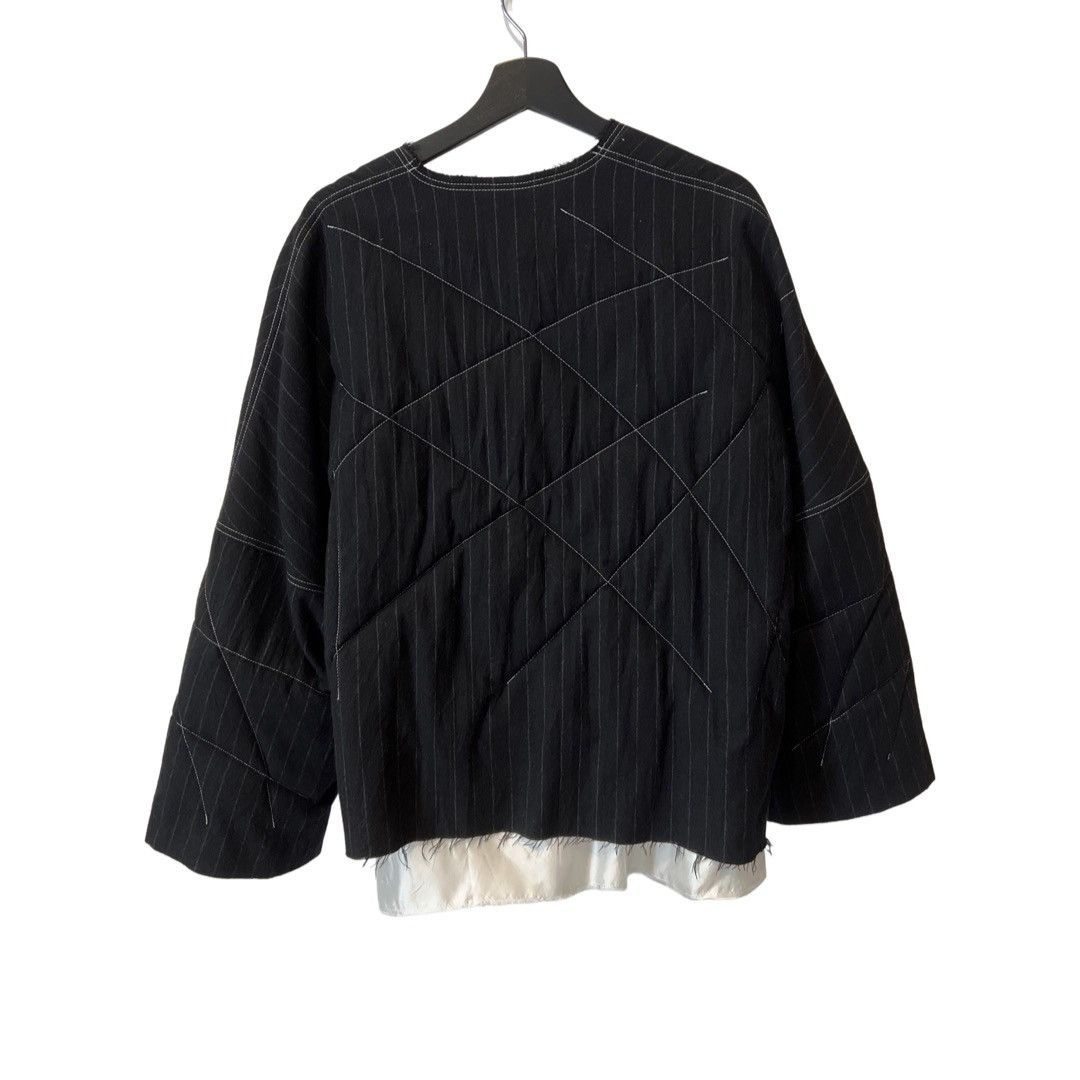 Japanese Brand SULVAM PADDED SWEATER Size US M / EU 48-50 / 2 - 3 Thumbnail