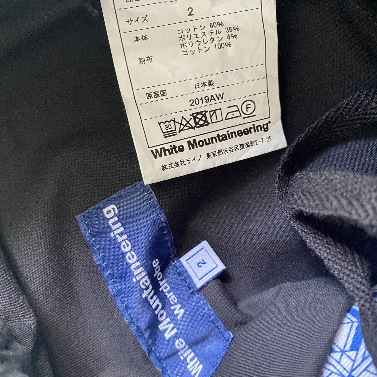 White Mountaineering AW19 Elastic Waist Drop Crotch Pants Size US 32 / EU 48 - 5 Thumbnail