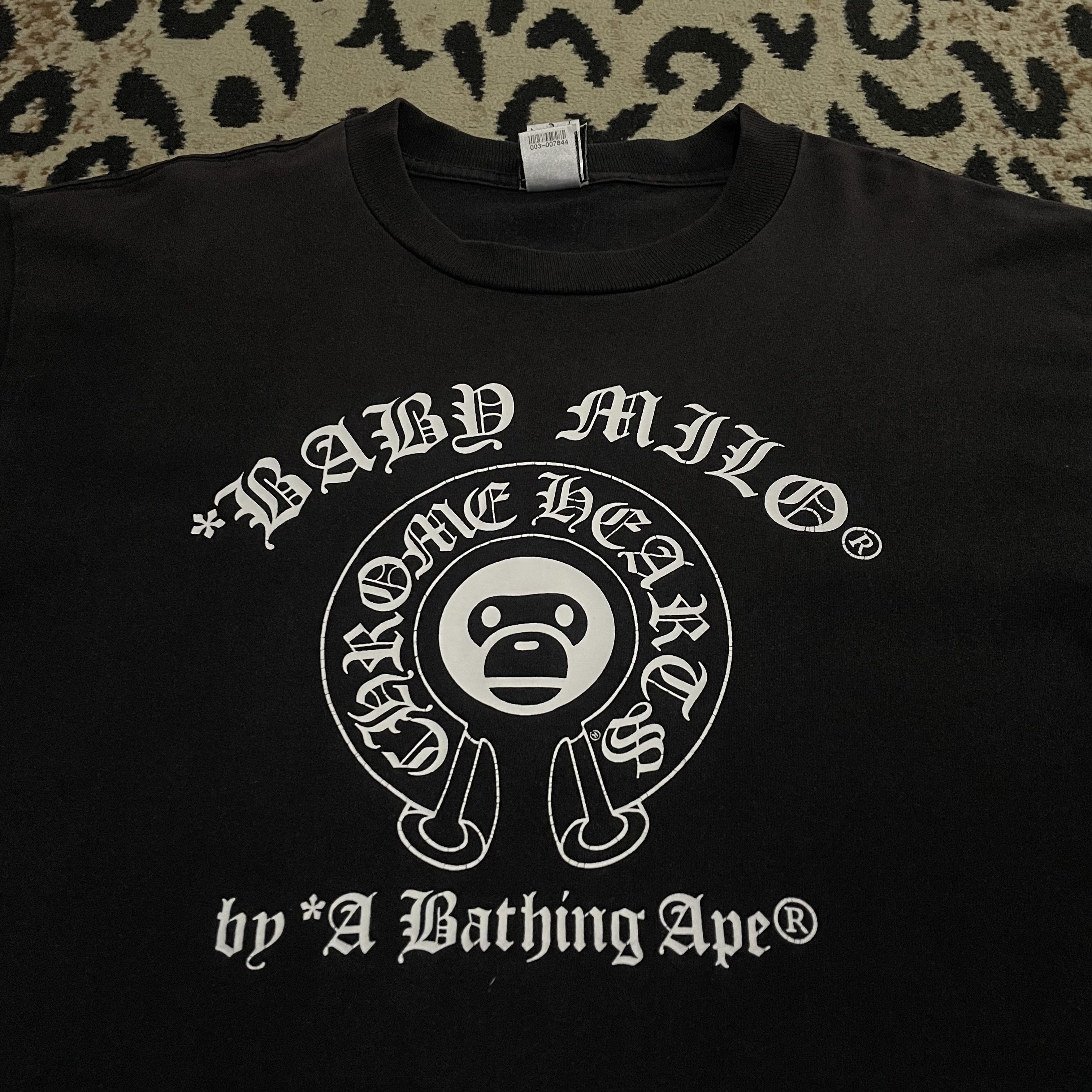 Bape × Chrome Hearts Chrome Hearts Bape Tee Size US M / EU 48-50 / 2 - 2 Thumbnail