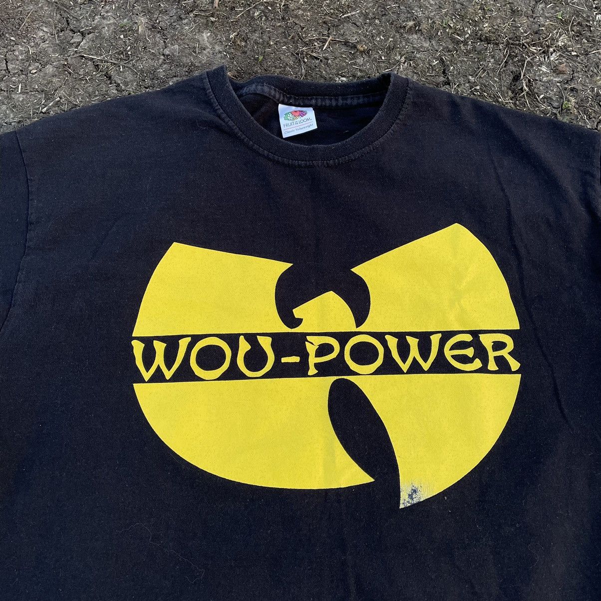 Vintage Vintage 90s Wu Tang Clan Graphic Tee Black Yellow Grunge M Size US M / EU 48-50 / 2 - 2 Thumbnail