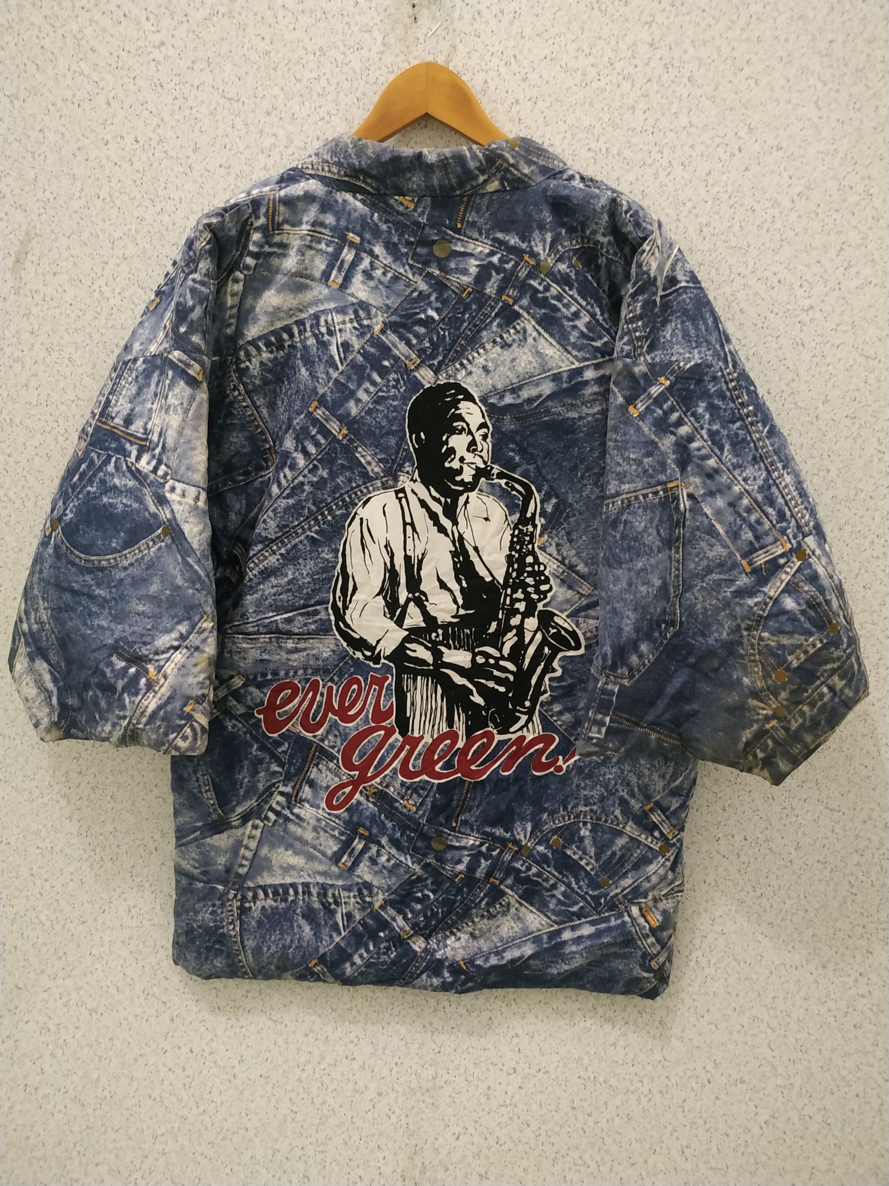 Japanese Brand Parfection Ever Green Quilted Kimono Jacket Made In Japan Size US L / EU 52-54 / 3 - 1 Thumbnail