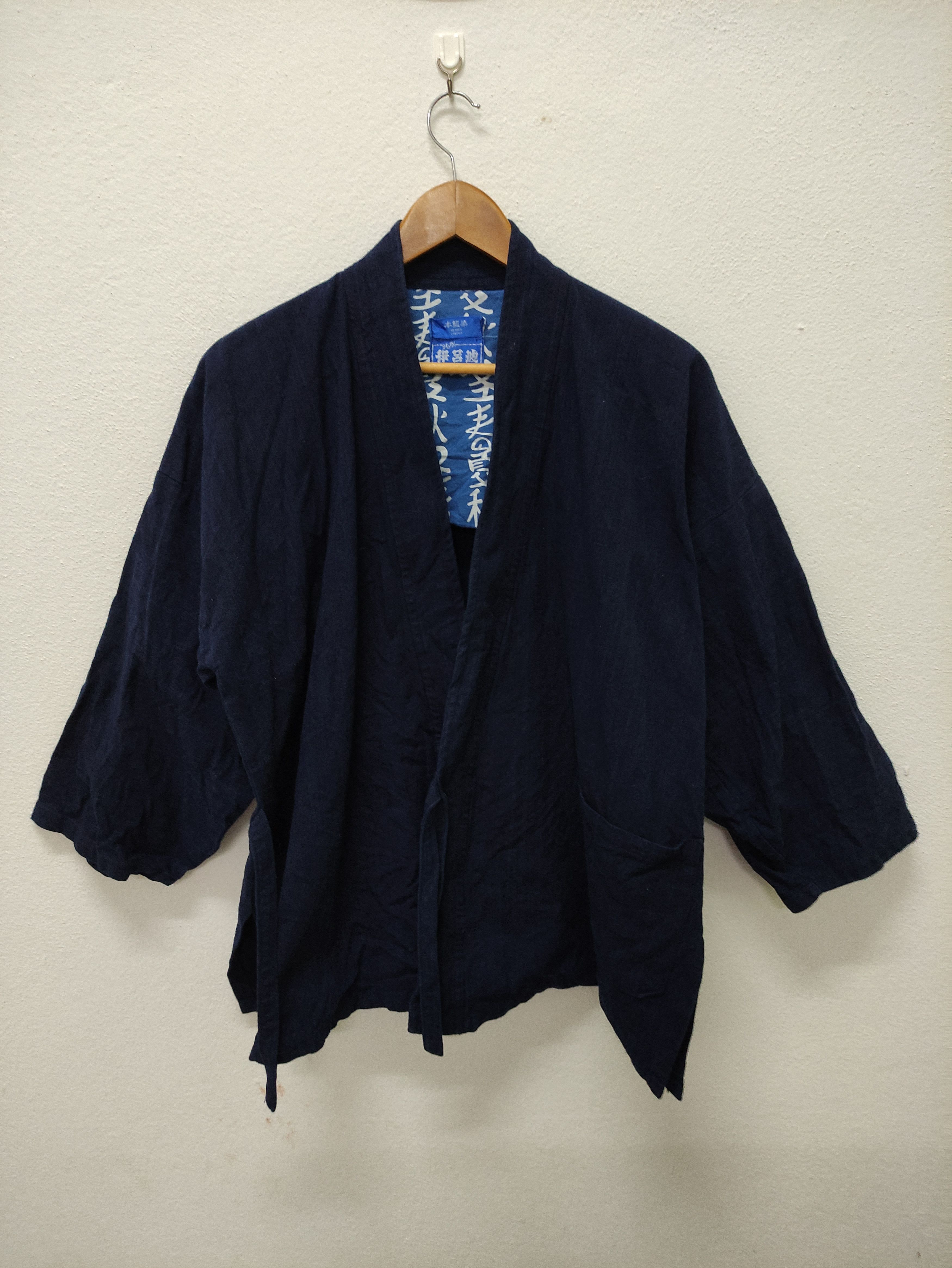 Vintage Vintage Japanese Indigo Noragi Jacket Size US L / EU 52-54 / 3 - 1 Thumbnail