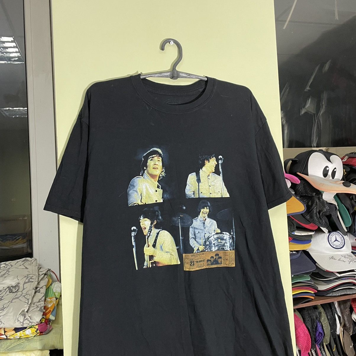 Band Tees Vintage Y2K Beatles Submarine Thrashed Rock Size US L / EU 52-54 / 3 - 4 Thumbnail