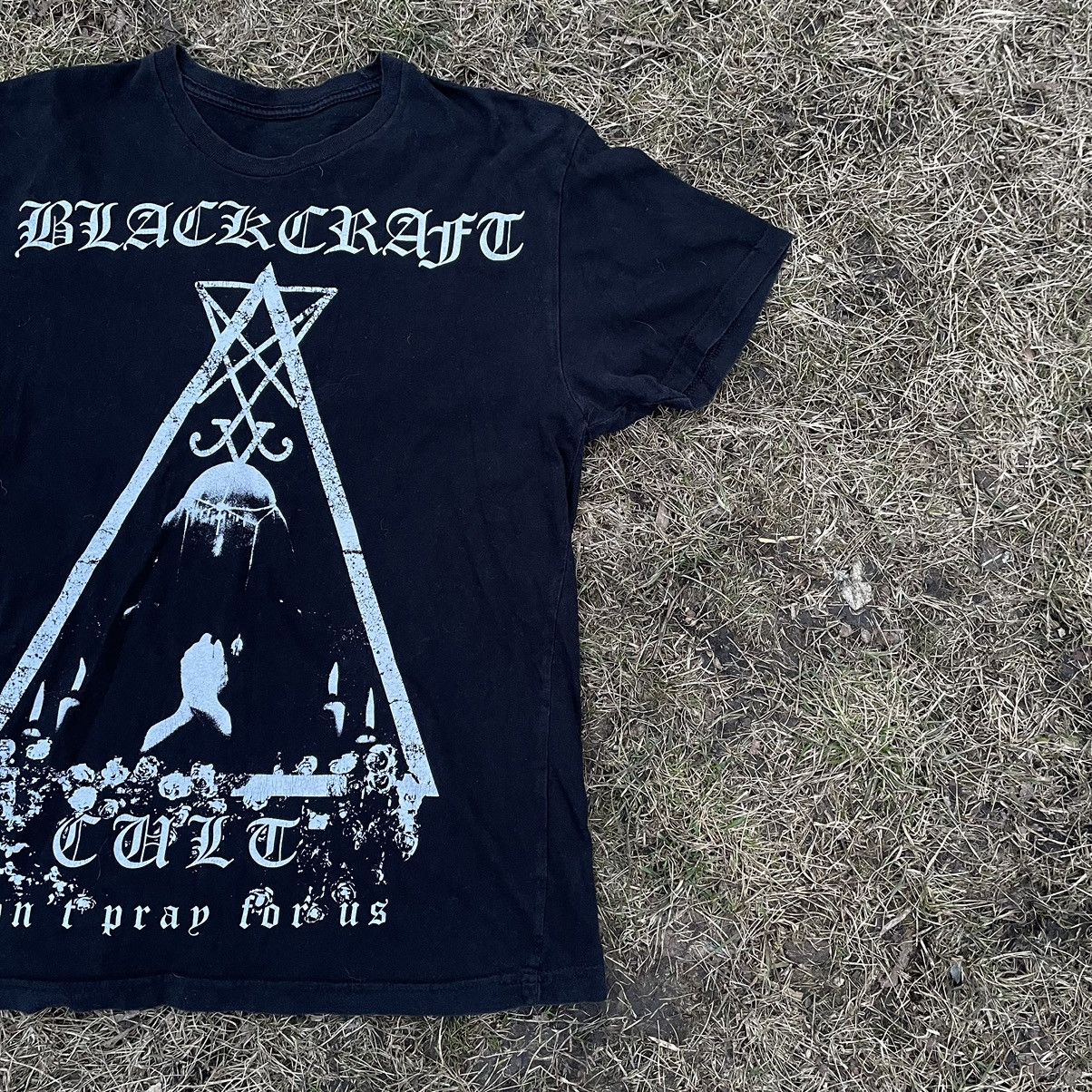 Vintage Vintage 90s Blackcraft Cult Faded Graphic Tee Grunge Boxy M Size US M / EU 48-50 / 2 - 4 Thumbnail