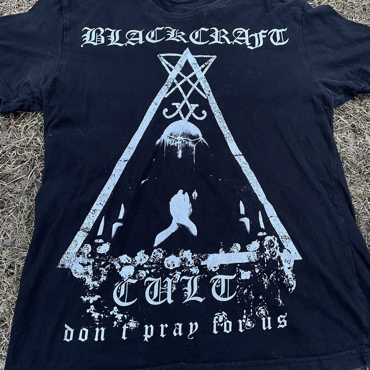 Vintage Vintage 90s Blackcraft Cult Faded Graphic Tee Grunge Boxy M Size US M / EU 48-50 / 2 - 2 Thumbnail