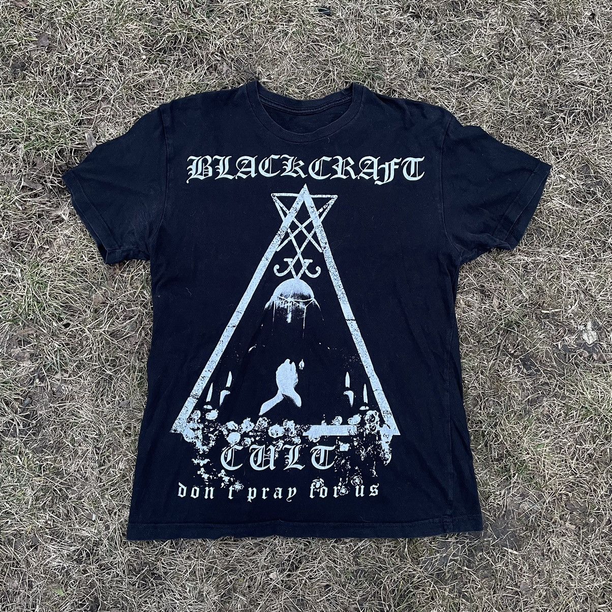 Vintage Vintage 90s Blackcraft Cult Faded Graphic Tee Grunge Boxy M Size US M / EU 48-50 / 2 - 3 Thumbnail