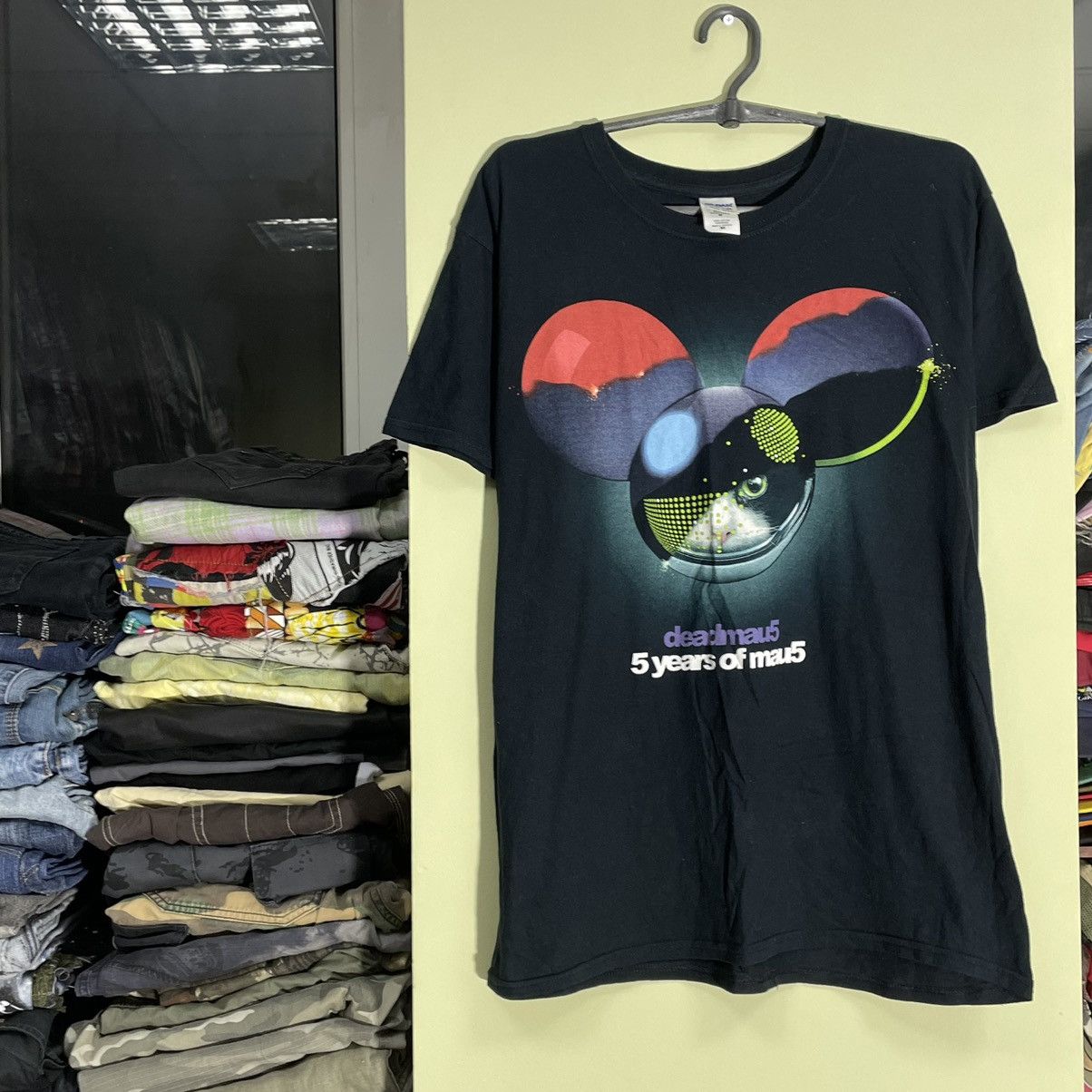 Band Tees Vintage Y2K Tee Mau5 Face Tour Art Band Rock Size US M / EU 48-50 / 2 - 3 Thumbnail
