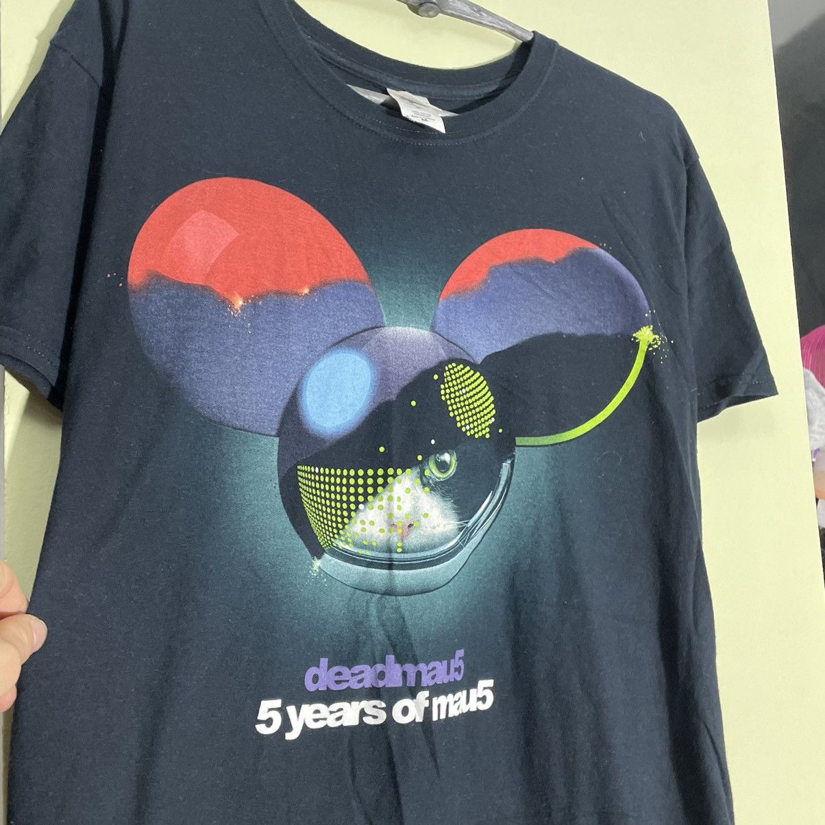 Band Tees Vintage Y2K Tee Mau5 Face Tour Art Band Rock Size US M / EU 48-50 / 2 - 5 Thumbnail