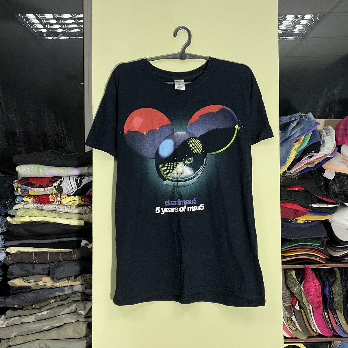 Band Tees Vintage Y2K Tee Mau5 Face Tour Art Band Rock Size US M / EU 48-50 / 2 - 2 Thumbnail