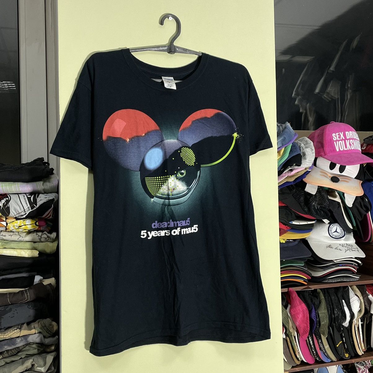 Band Tees Vintage Y2K Tee Mau5 Face Tour Art Band Rock Size US M / EU 48-50 / 2 - 1 Thumbnail