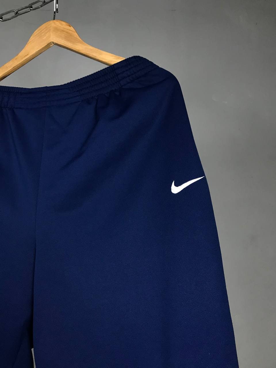 Vintage Nike swoosh streetwear vintage blue sweatpants Size US 34 / EU 50 - 2 Thumbnail