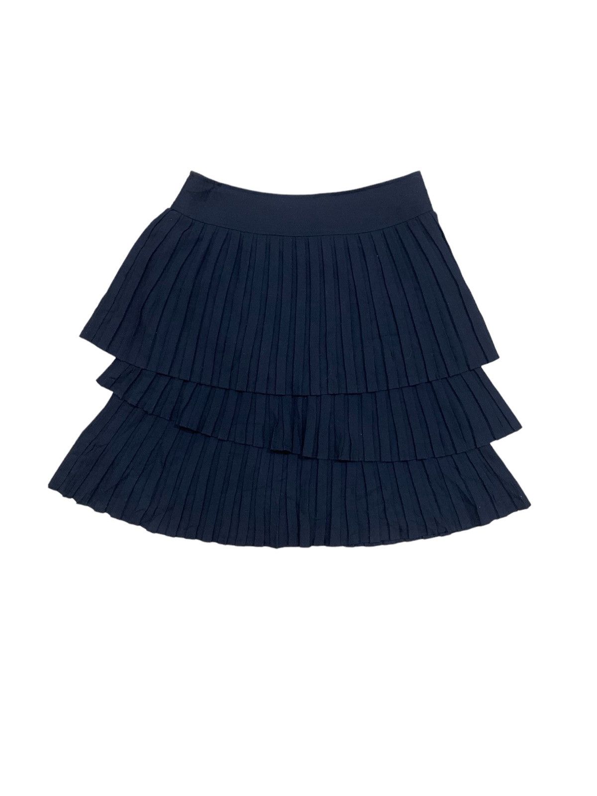 image of Japanese Elle Paris Mini Skirt Style Avant Garde in Black, Women's (Size 26)