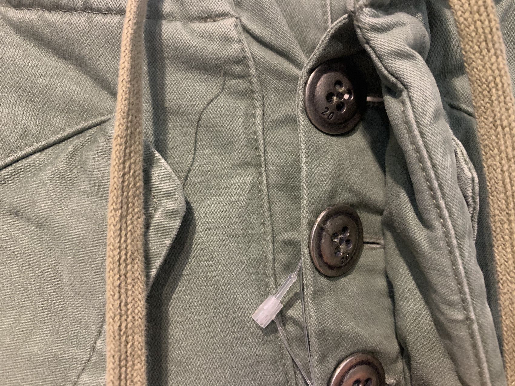 Greg Lauren SS'19 Pant 50/50 Army Terry Long Size US 30 / EU 46 - 3 Thumbnail