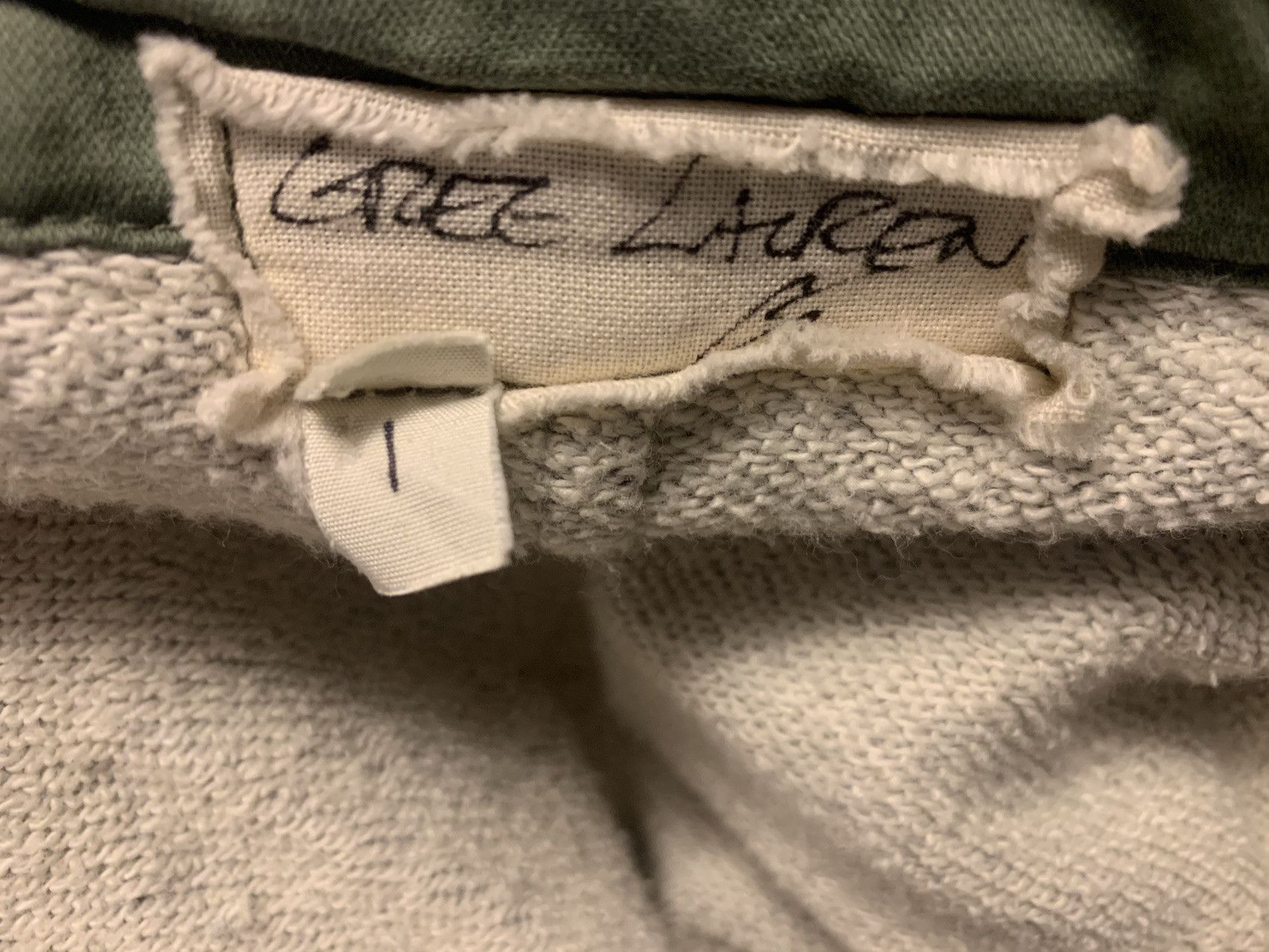 Greg Lauren SS'19 Pant 50/50 Army Terry Long Size US 30 / EU 46 - 7 Thumbnail