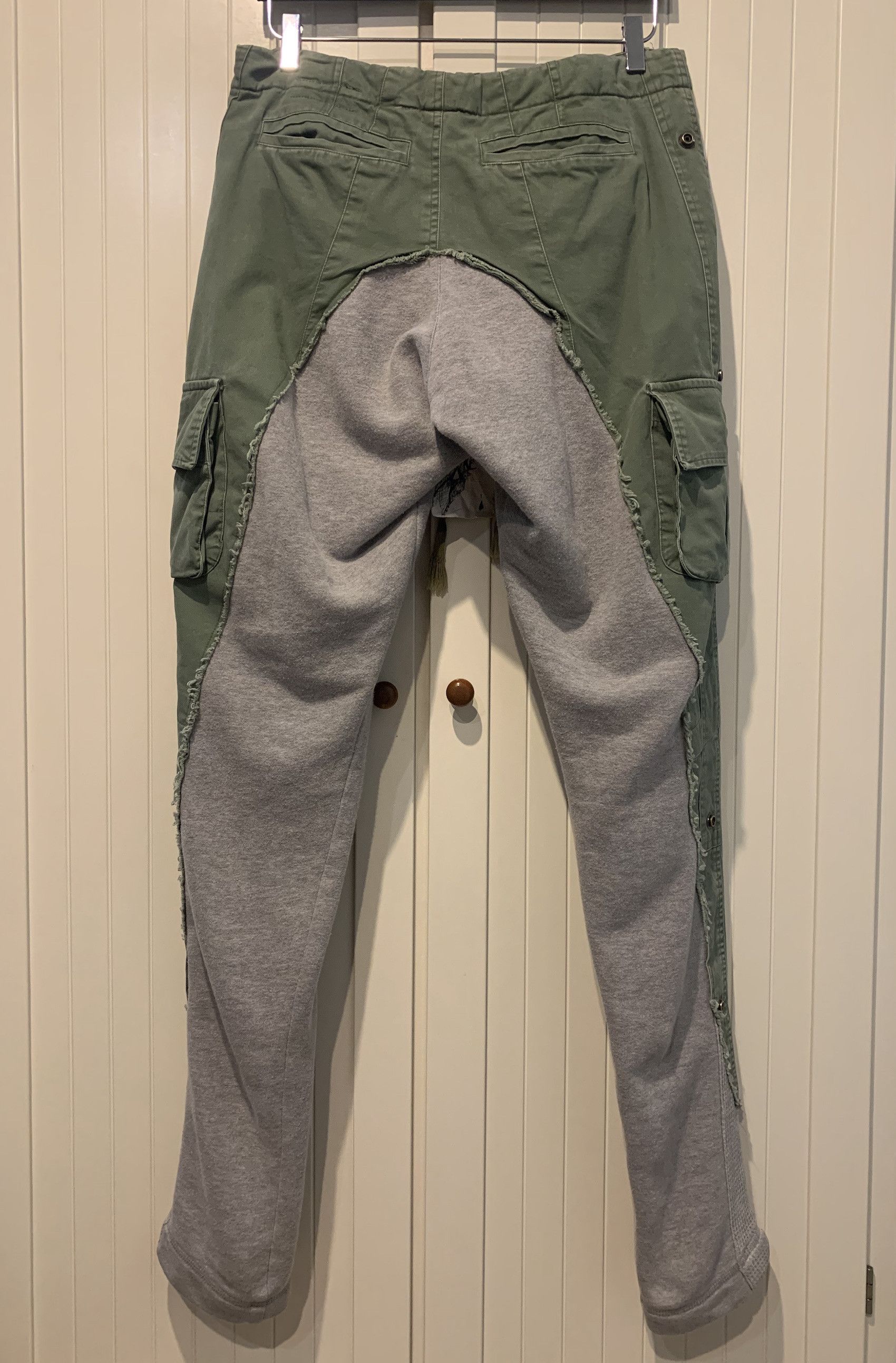 Greg Lauren SS'19 Pant 50/50 Army Terry Long Size US 30 / EU 46 - 5 Thumbnail
