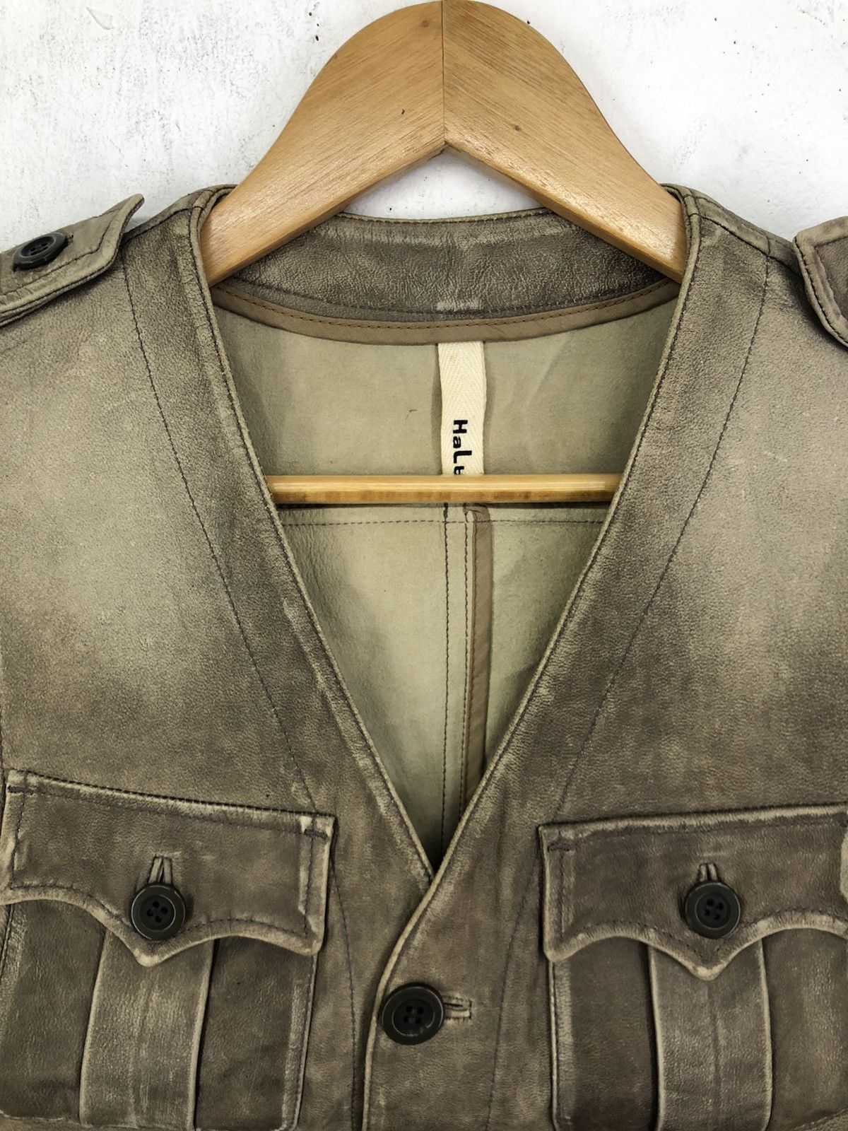 Leather Vintage Halb Goat Leather Vest Jacket Size US M / EU 48-50 / 2 - 3 Thumbnail