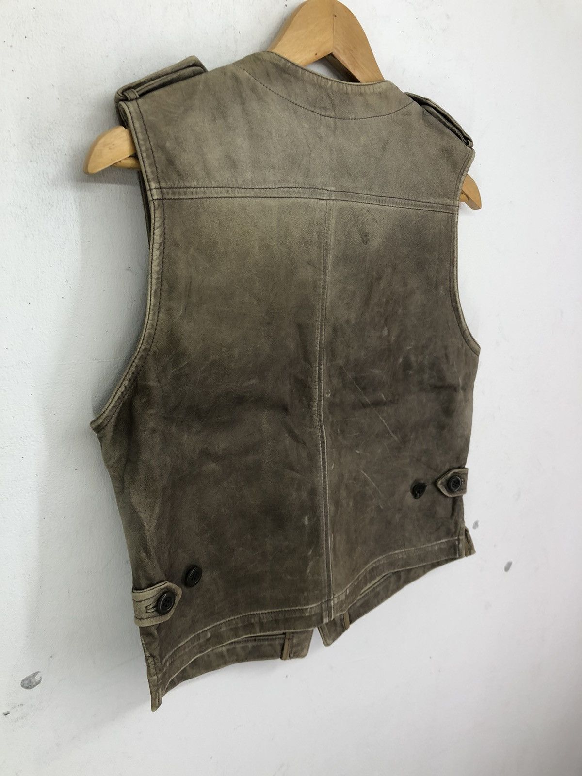 Leather Vintage Halb Goat Leather Vest Jacket Size US M / EU 48-50 / 2 - 10 Thumbnail