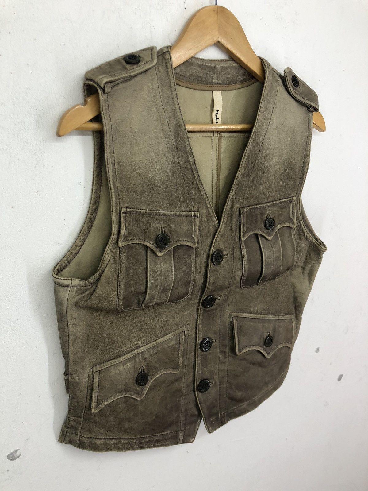 Leather Vintage Halb Goat Leather Vest Jacket Size US M / EU 48-50 / 2 - 5 Thumbnail