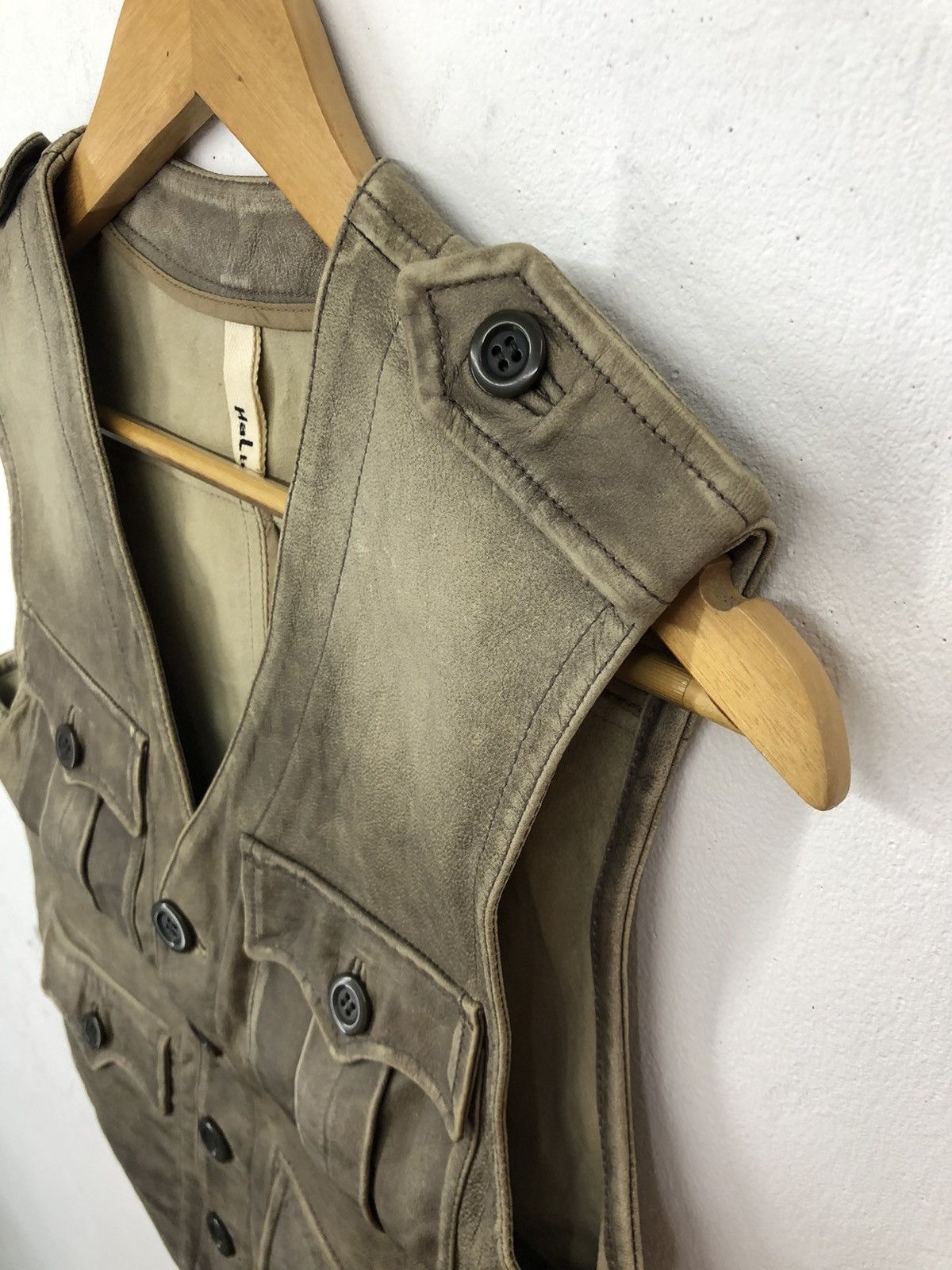 Leather Vintage Halb Goat Leather Vest Jacket Size US M / EU 48-50 / 2 - 6 Thumbnail