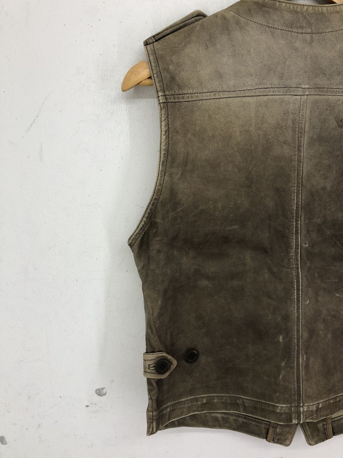 Leather Vintage Halb Goat Leather Vest Jacket Size US M / EU 48-50 / 2 - 11 Thumbnail