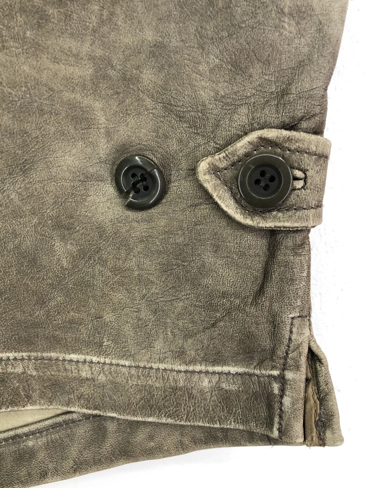 Leather Vintage Halb Goat Leather Vest Jacket Size US M / EU 48-50 / 2 - 13 Thumbnail