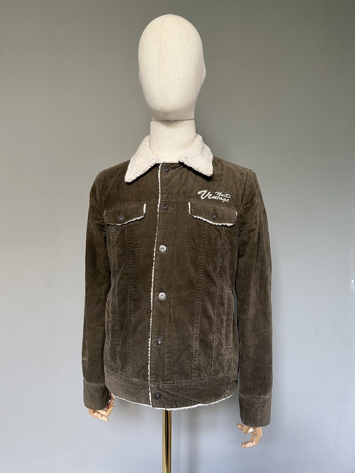 NO ID No ID Shearling Corduroy jacket Size US M / EU 48-50 / 2 - 12 Thumbnail