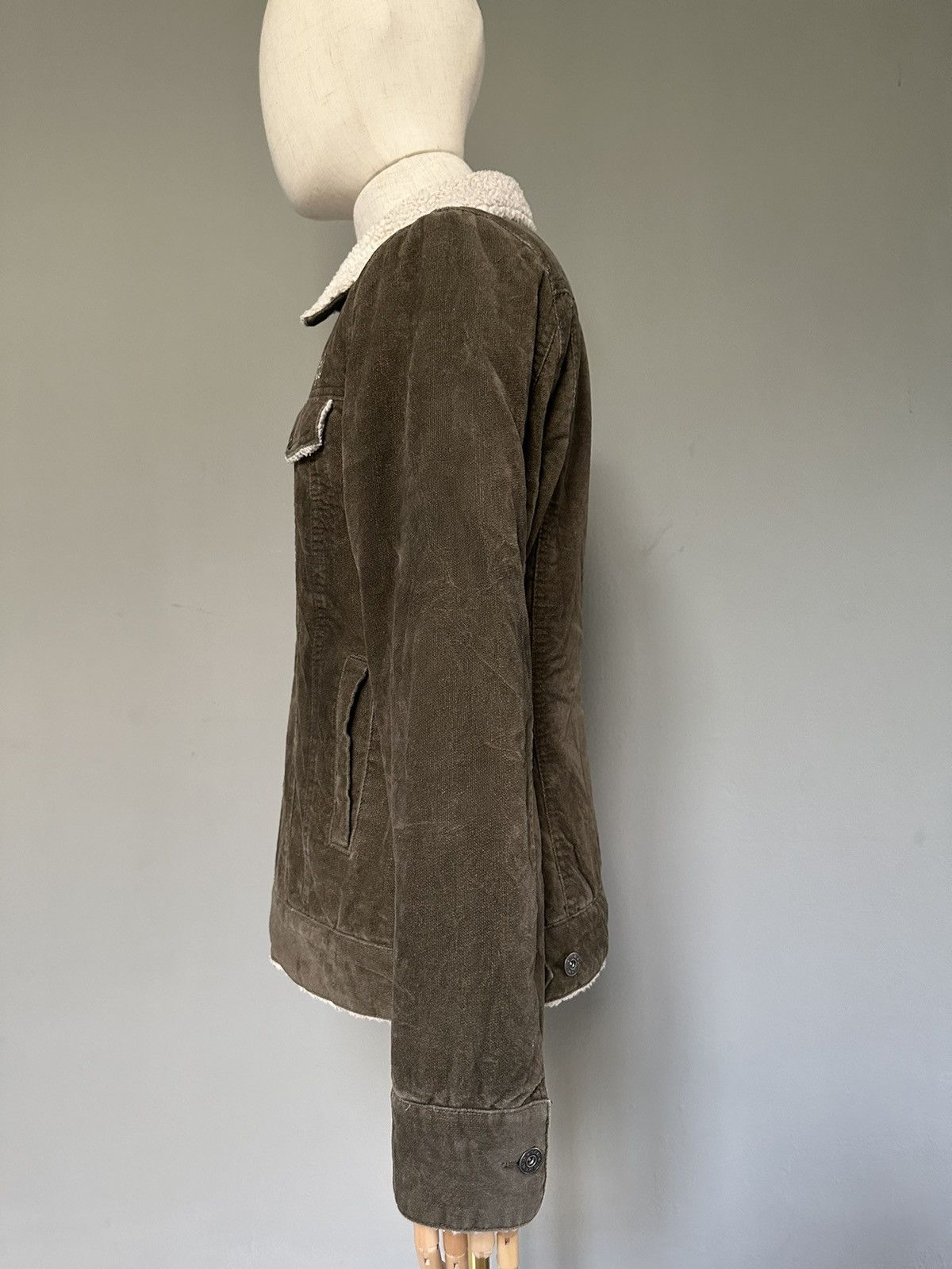 NO ID No ID Shearling Corduroy jacket Size US M / EU 48-50 / 2 - 14 Thumbnail