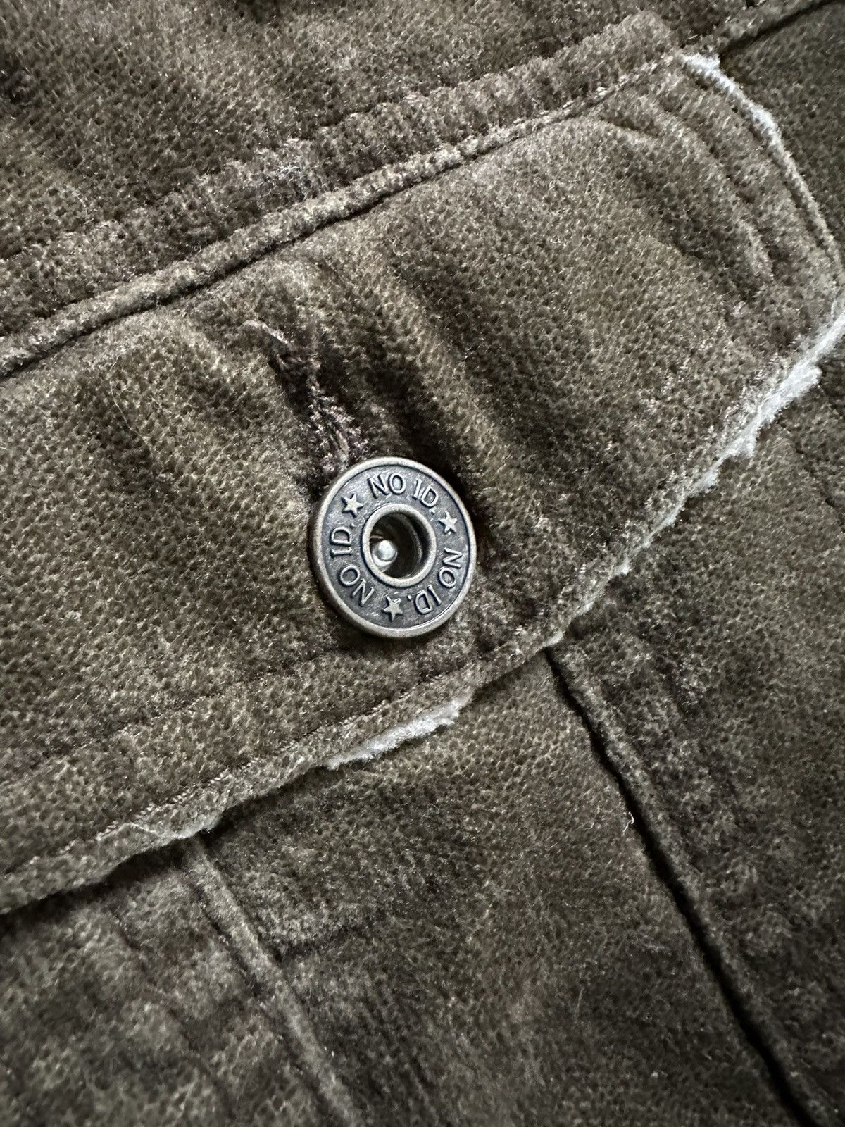 NO ID No ID Shearling Corduroy jacket Size US M / EU 48-50 / 2 - 5 Thumbnail