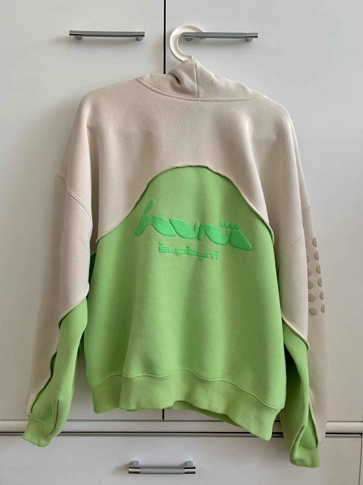 HUNI Design Huni design Green hoodie Size US L / EU 52-54 / 3 - 3 Thumbnail