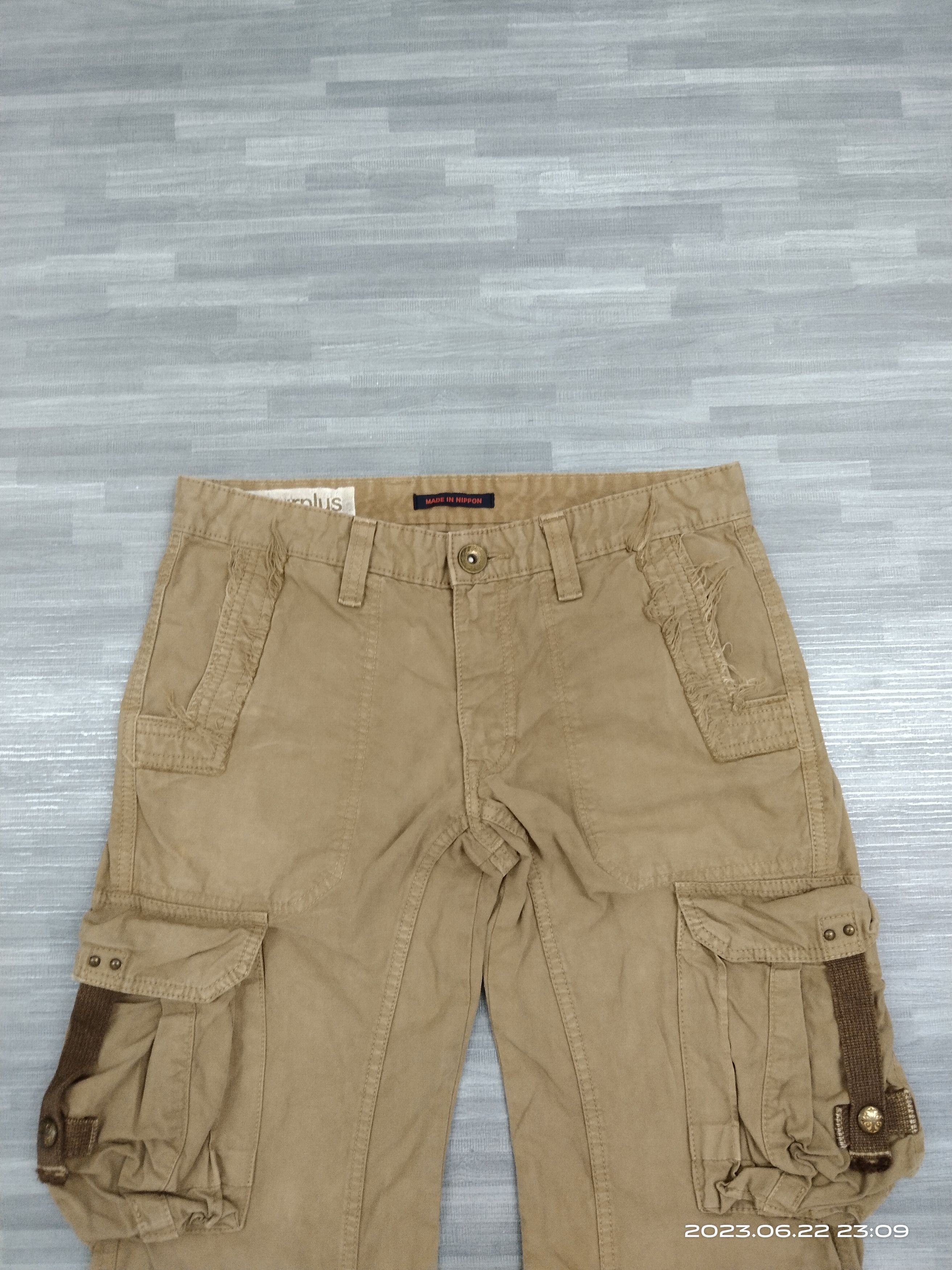 Surplus Research FLARE SiCK SURPLUS TACTICAL CARGO PANTS Size US 28 / EU 44 - 4 Thumbnail