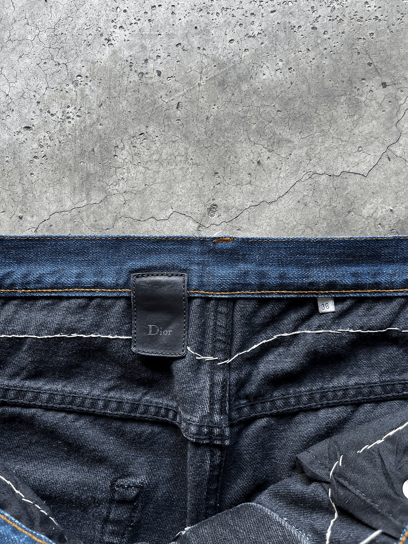 Dior × Hedi Slimane AW06 Cummerbund Jeans Runway Size US 36 / EU 52 - 5 Thumbnail