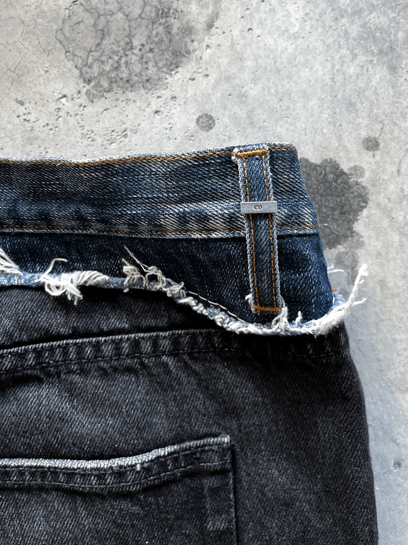 Dior × Hedi Slimane AW06 Cummerbund Jeans Runway Size US 36 / EU 52 - 4 Thumbnail