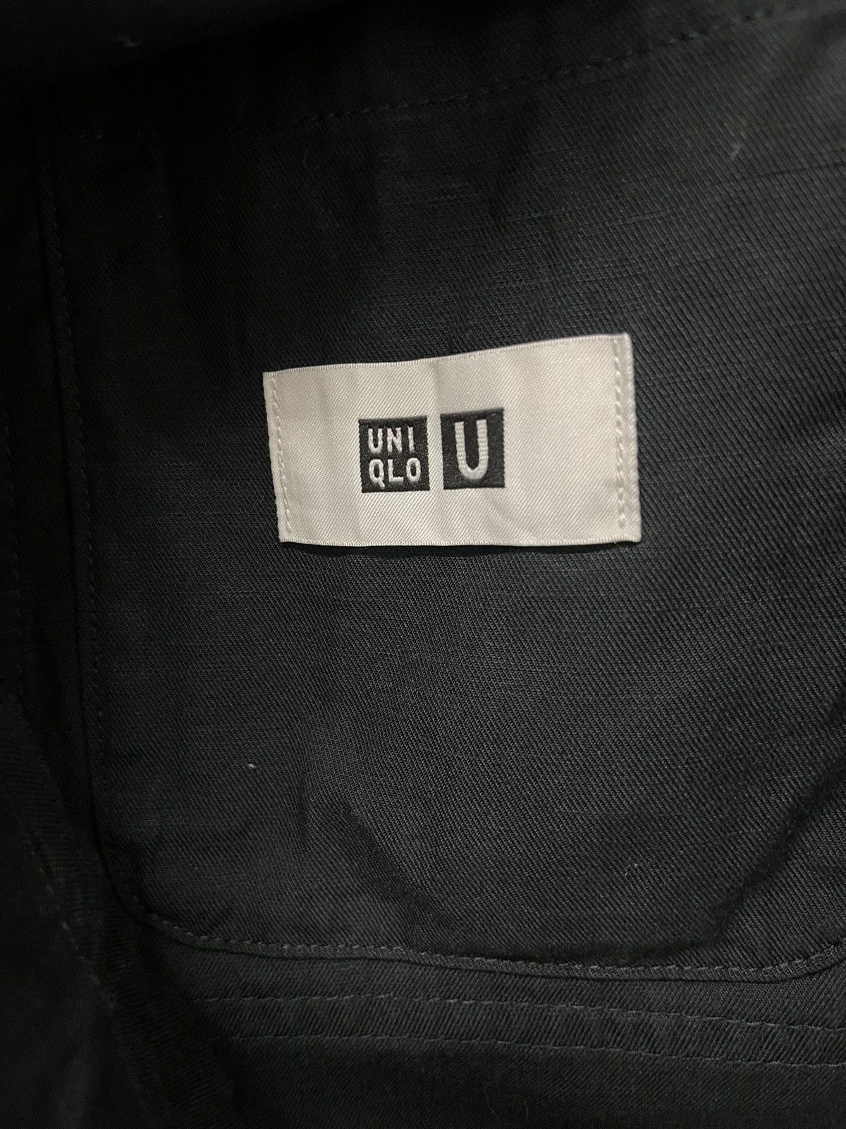 Christophe Lemaire × Uniqlo Y2K Uniqlo U Crop Jacket Streetwear Size L / US 10 / IT 46 - 5 Thumbnail